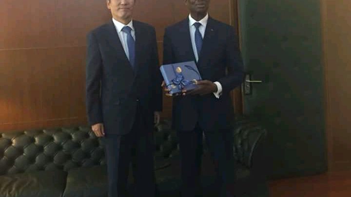 Relation internationale : L’ambassadeur de Corée en Côte d’Ivoire rend une visite de courtoisie à Sem Diabaté