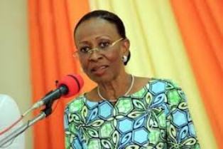 Ministère de la Femme, de Famille et de l’enfant,  Bakayoko Ly Ramata reçoit les vœux du personnel.