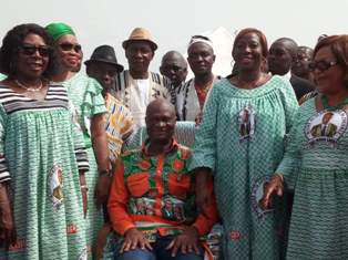 Facobly: Investiture du nouveau Maire Kandia Camara : 