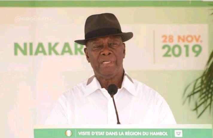 Présidentielle de 2020 : Ouattara souhaite que la caution à cette élection s’élève à 100.000 millions