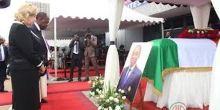 Deuil : Obsèques de l’ex Président du Cesec , Charles Koffi Diby  inhumé le samedi 14 Mars prochain à Kpapouabo
