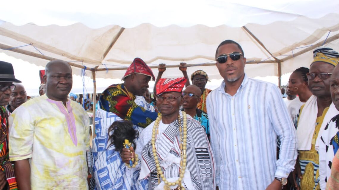 Côte d’Ivoire ( chefferie traditionnelle et royauté ): Le Chef de la communauté Gouro de Micao investi