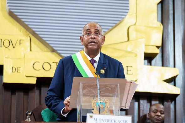 Côte d’Ivoire ( Rentrée parlementaire): Le nouvel président de l’Assemblée Nationale , Patrick Achi ”Nous ne sommes pas là pour travailler pour le président mais pour le peuple”.
